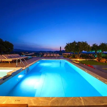 Villa Mythic Olive One Floor Villa-amazing View-heated Poll