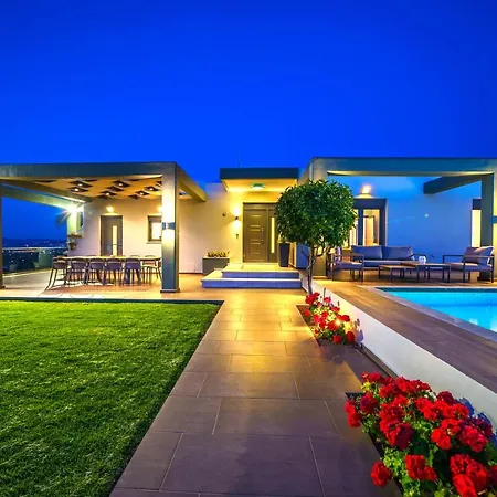 Mythic Olive One Floor Villa-amazing View-heated Poll *