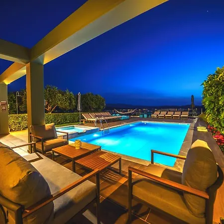 Mythic Olive One Floor Villa-amazing View-heated Poll Villa
