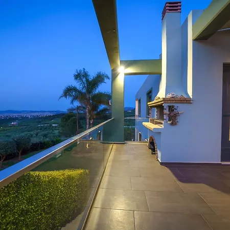 Villa Mythic Olive One Floor Villa-amazing View-heated Poll